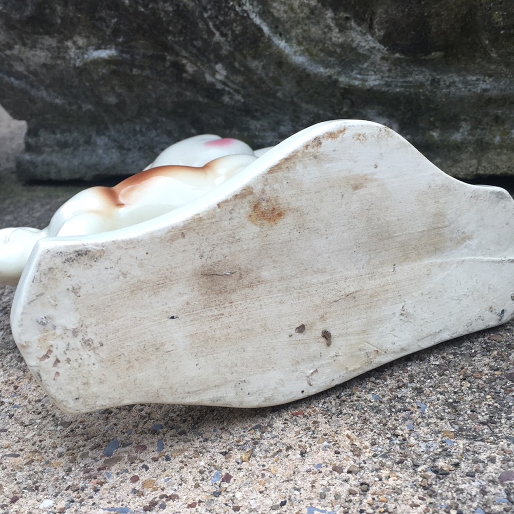 Vintage ceramic Remple “Frisky”pony planter (7024). - Picture 6 of 9